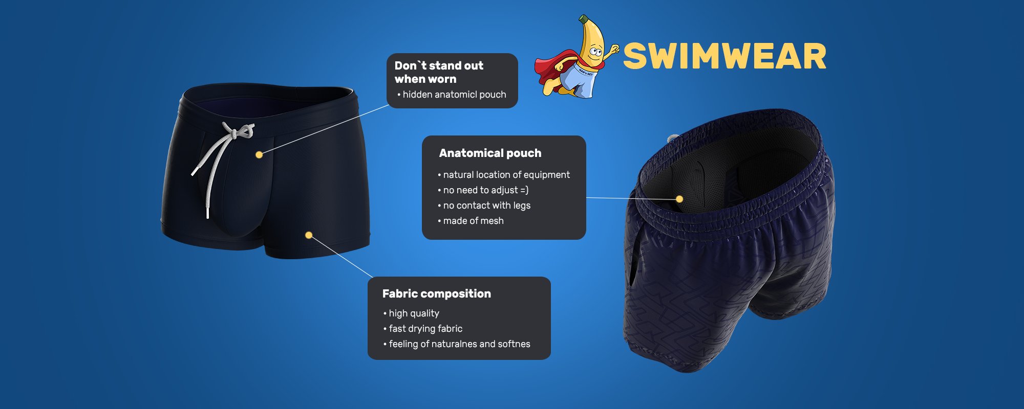 Men's Swim Briefs - Swimwear Briefs for Men
