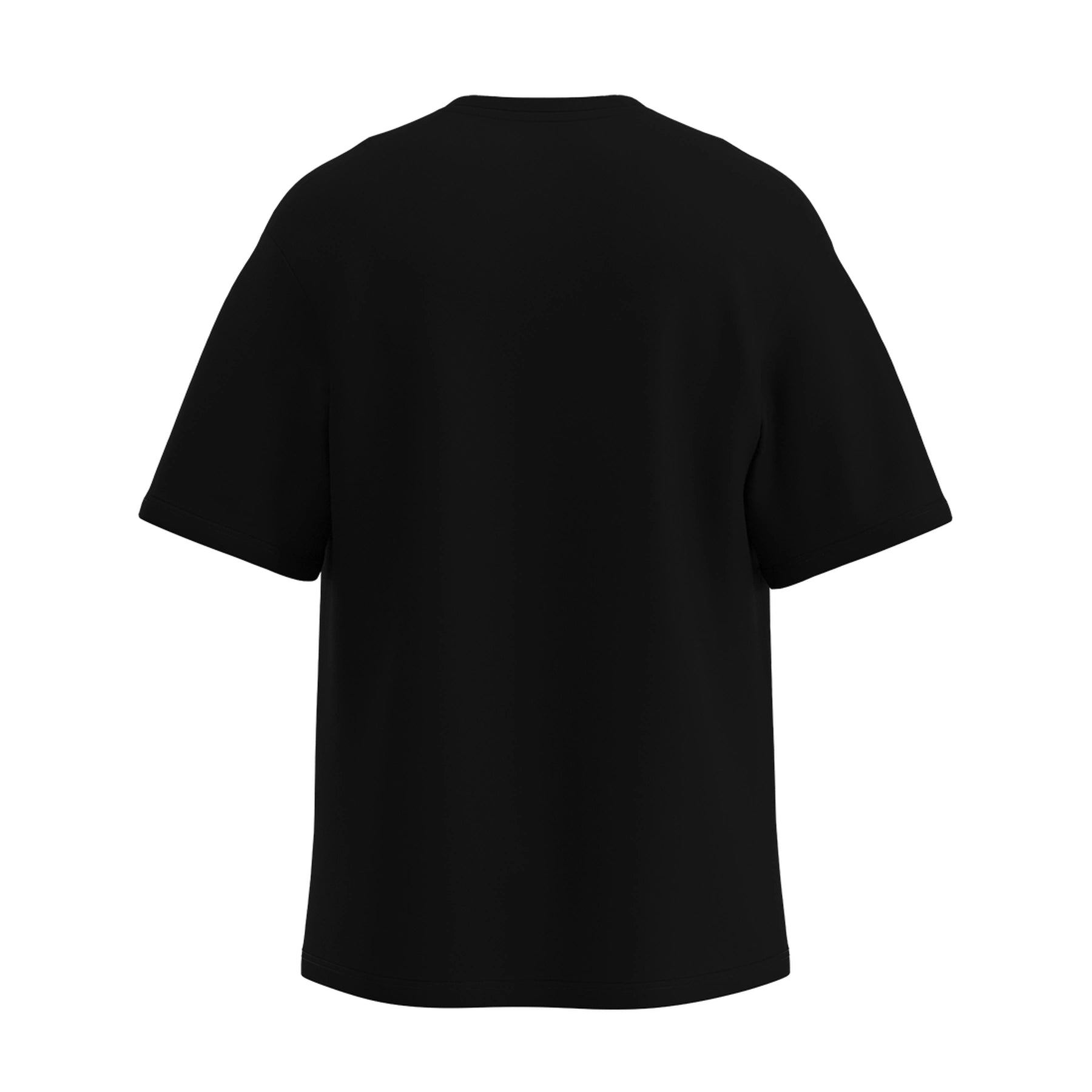 Camiseta holgada de algodón, Negro