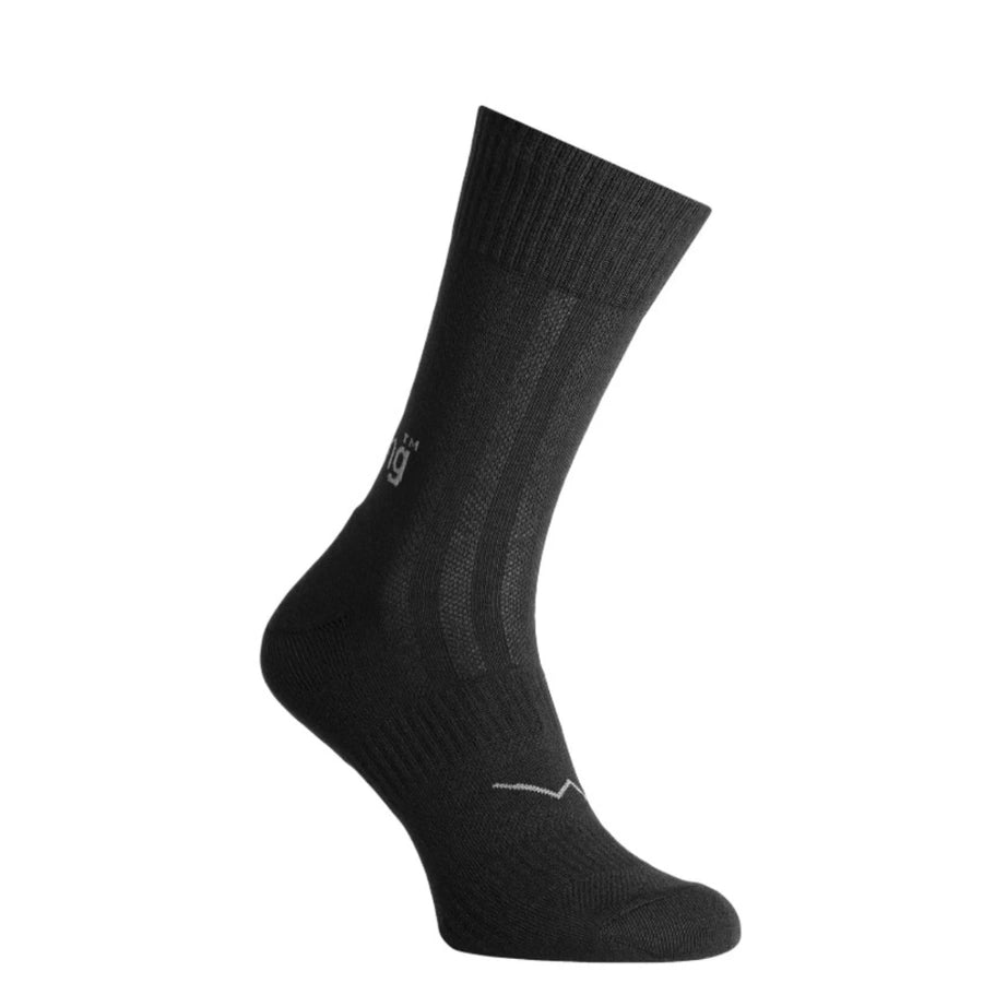 Crew Sock Summer Trekking "Midlight", schwarz