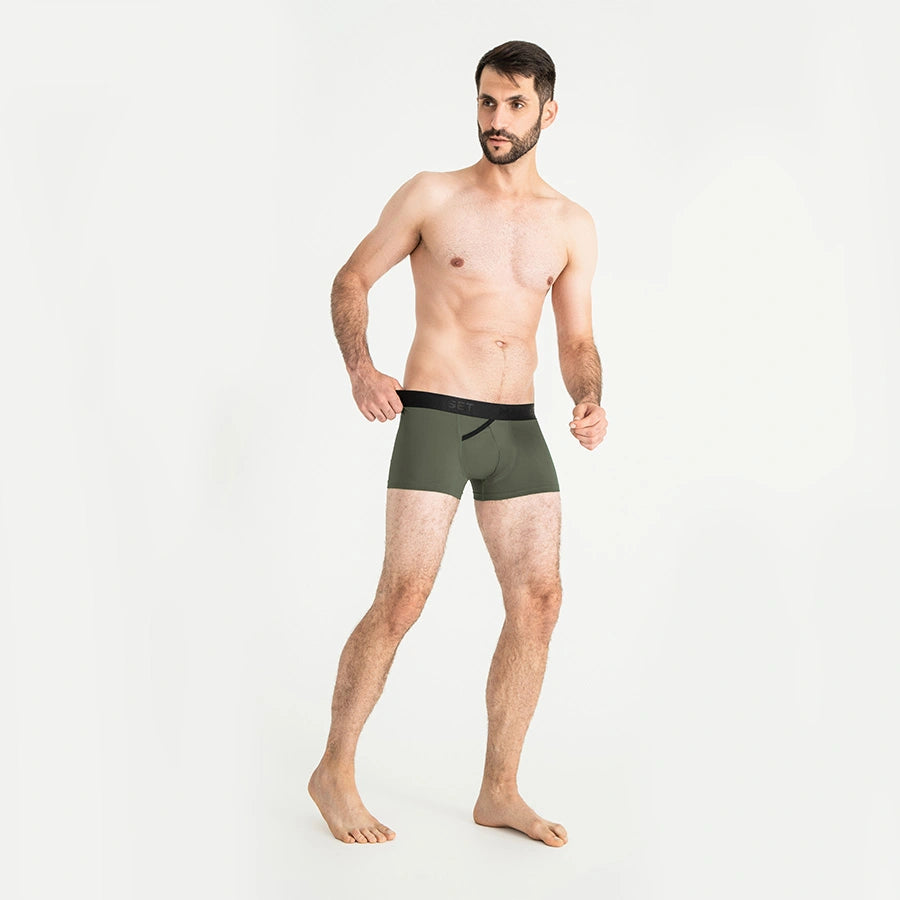 FlexFit Trunk 3.2" Open Fly, Light Khaki