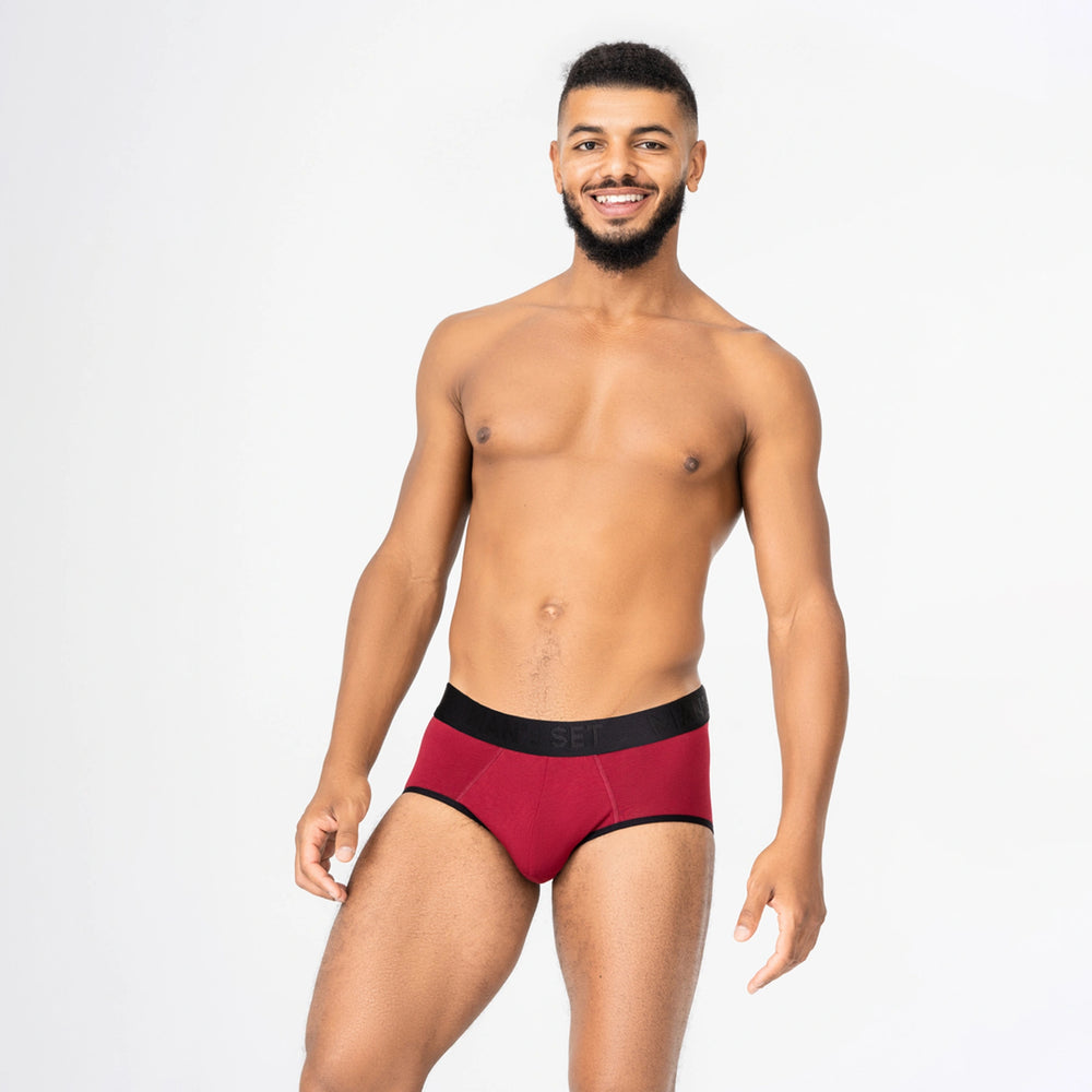 Coolcore Micromodal Brief, Burgund