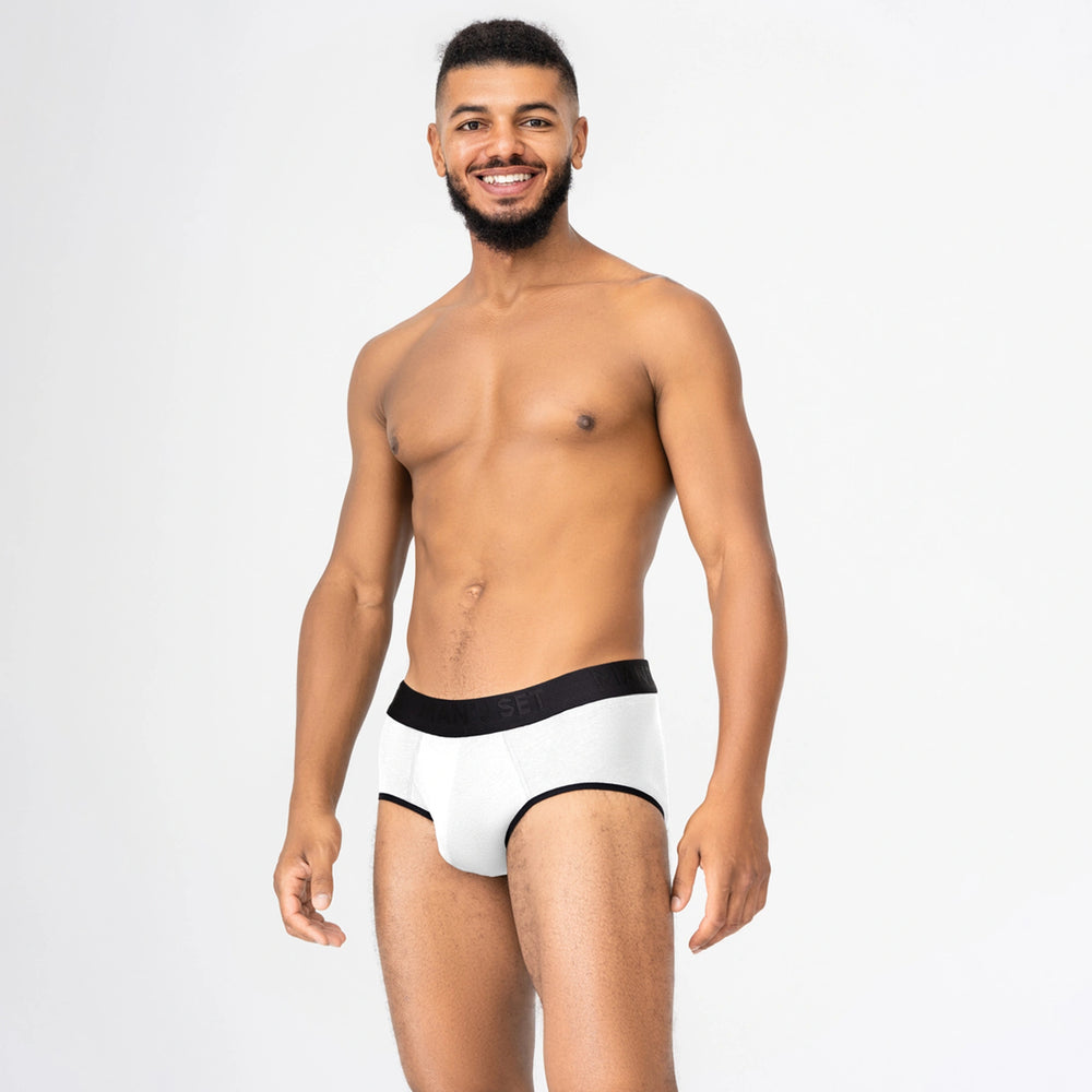 Coolcore Micromodal Brief, weiß