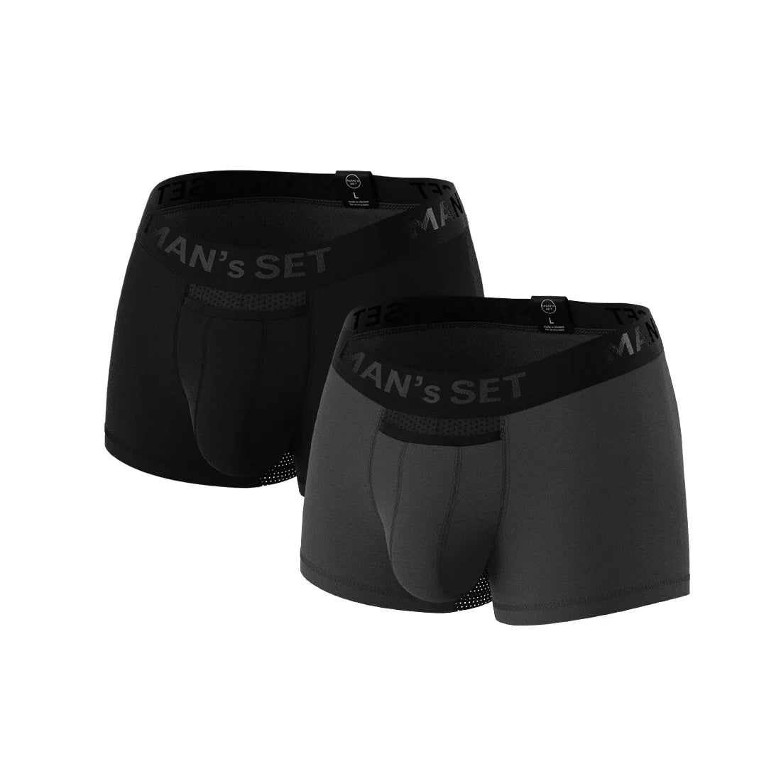 Men's Trunks AirFlow with Mesh Ventilation, 2-Pack, Flat Lay