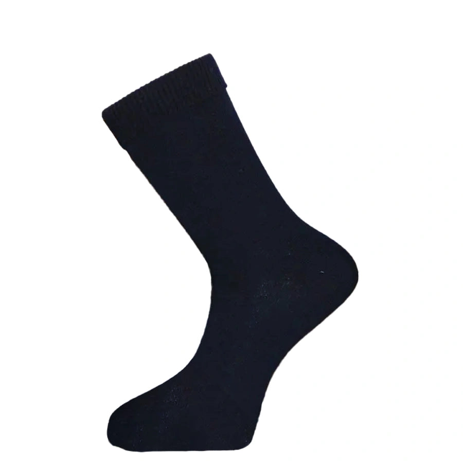 Crew Socken Winter Lambswool, Marine
