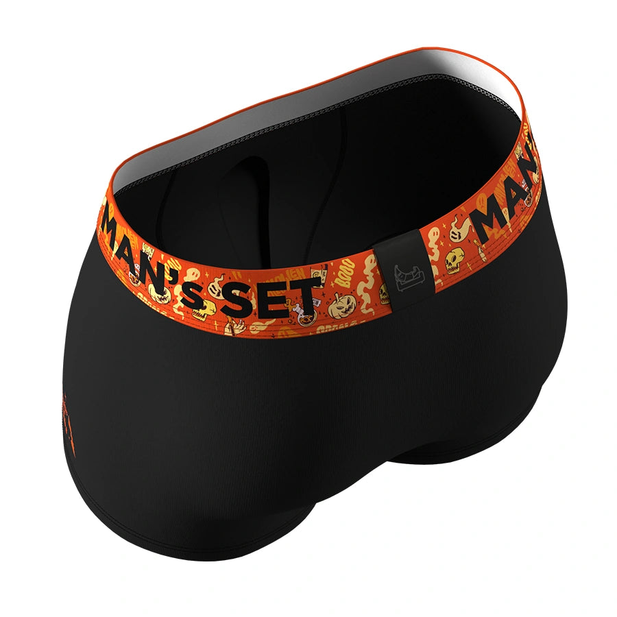 FlexFit Open Fly 3.2" Trunks, Spicy Pumpkin