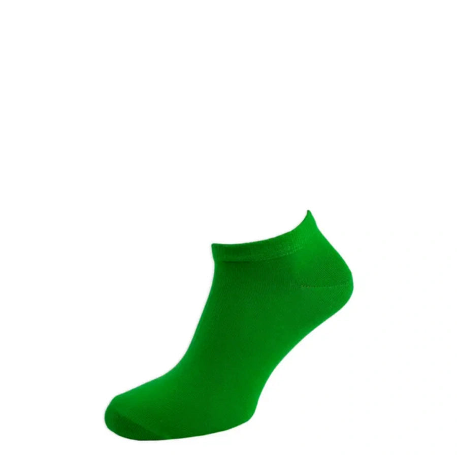 Chaussettes basses Couleur, vert