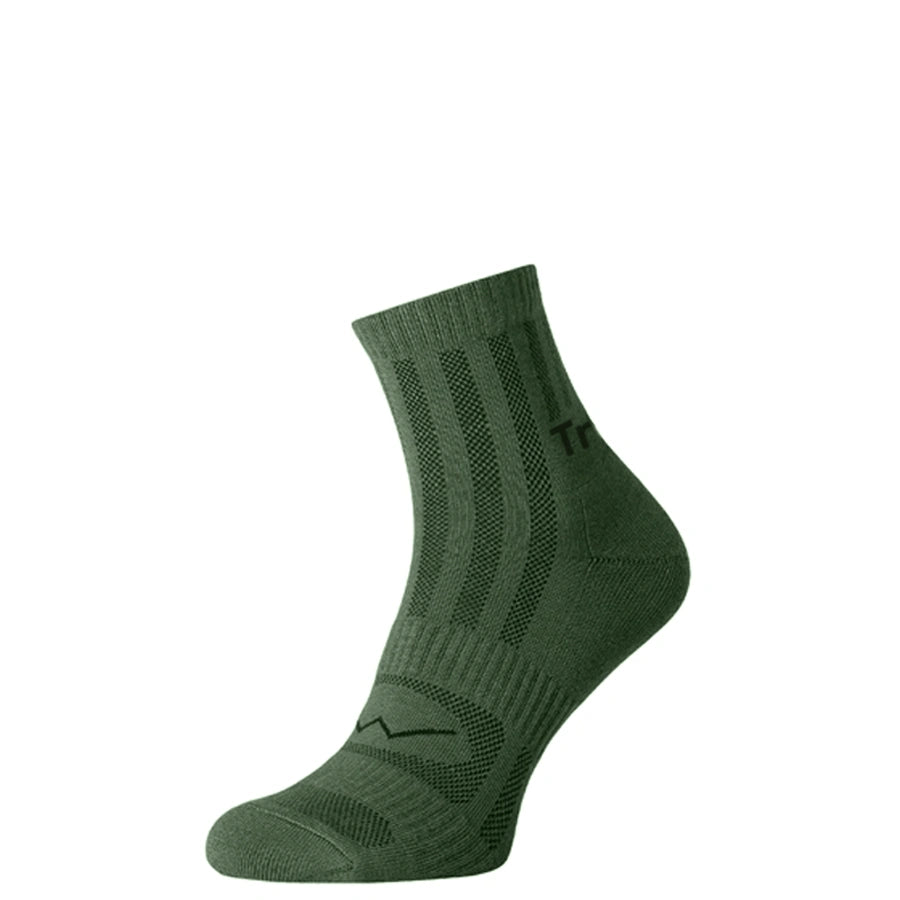 Crew Sock Summer Trekking "Shortlight", grün