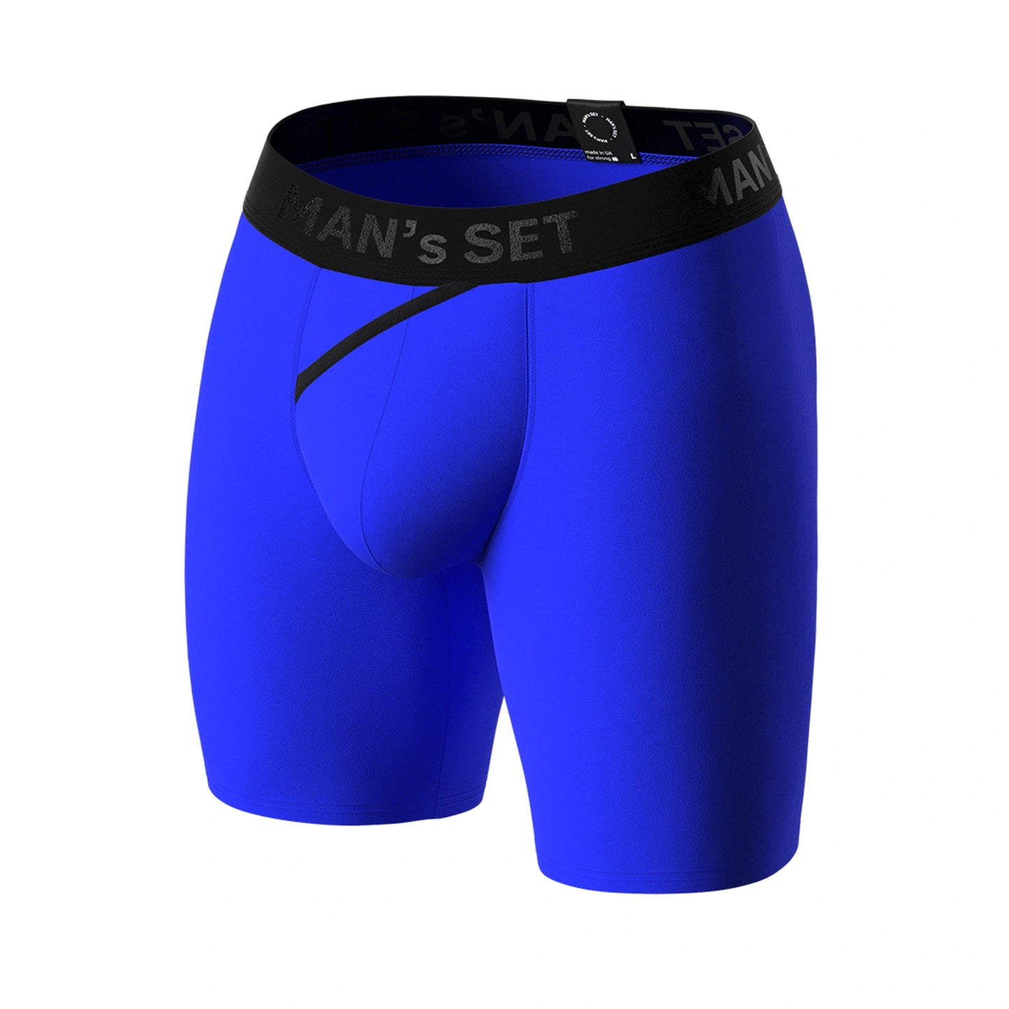 CoolCore Micromodal Boxer Briefs 6.7" OpenFly, Electric Blue