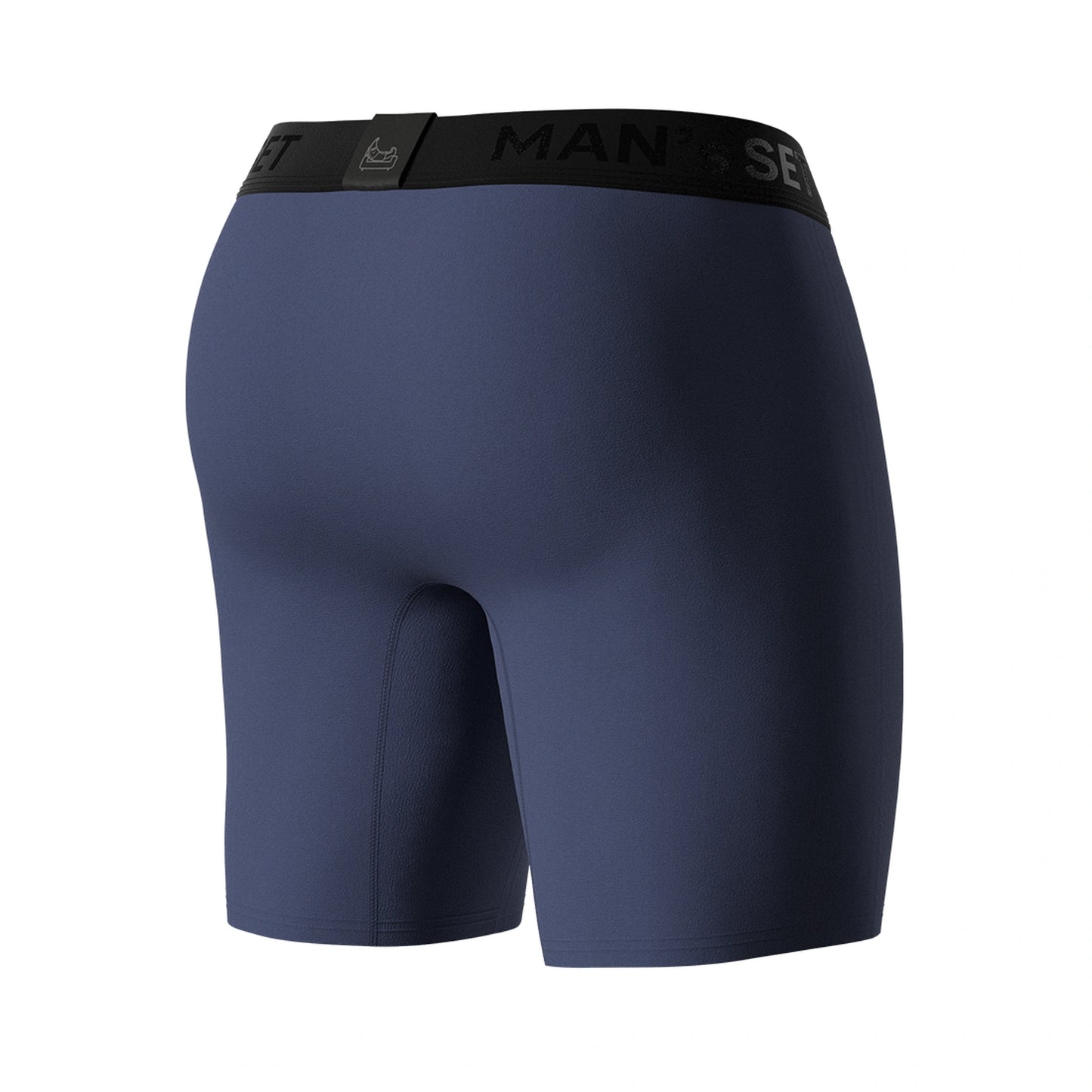 CoolCore Micromodal Boxer Briefs 6.7" OpenFly, Graphite