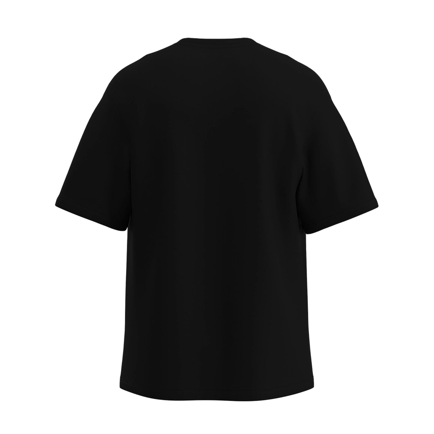 Soft Cotton Oversized T-Shirt, Black