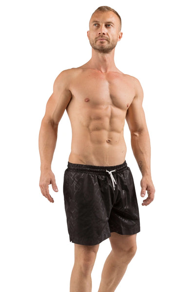 Anatomic Swim Shorts Print Black