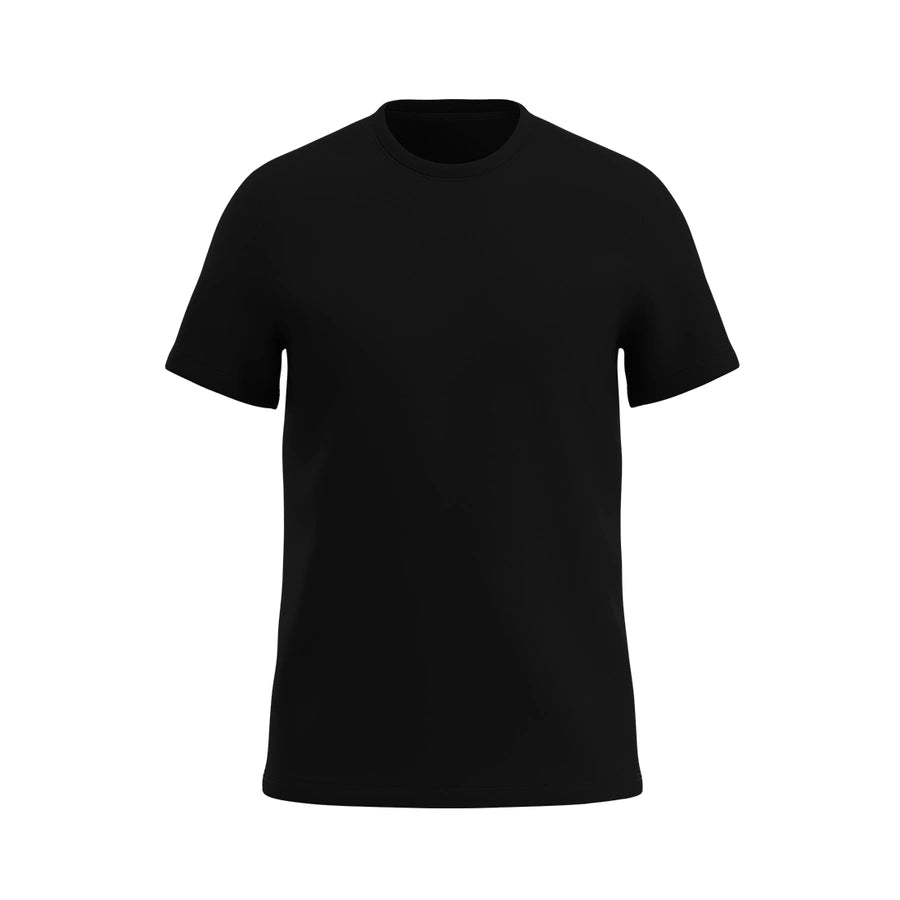 Kids Super-soft Crew Neck T-Shirt, Black