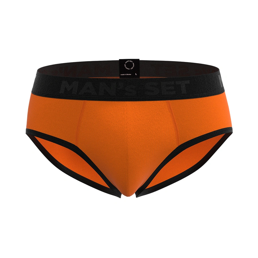 UltraSoft Kids Briefs 2.8", Orange