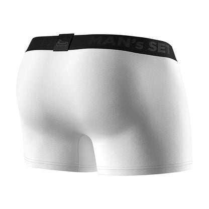 PowerStretch Trunks 3.9", White