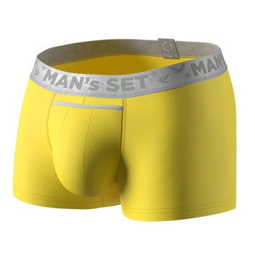 UltraSoft Trunk 3.6" Open Fly, Silver Series, Yellow