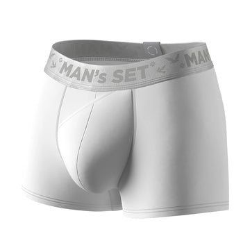 FlexFit Trunk 3.2" Open Fly, Silver Series, White