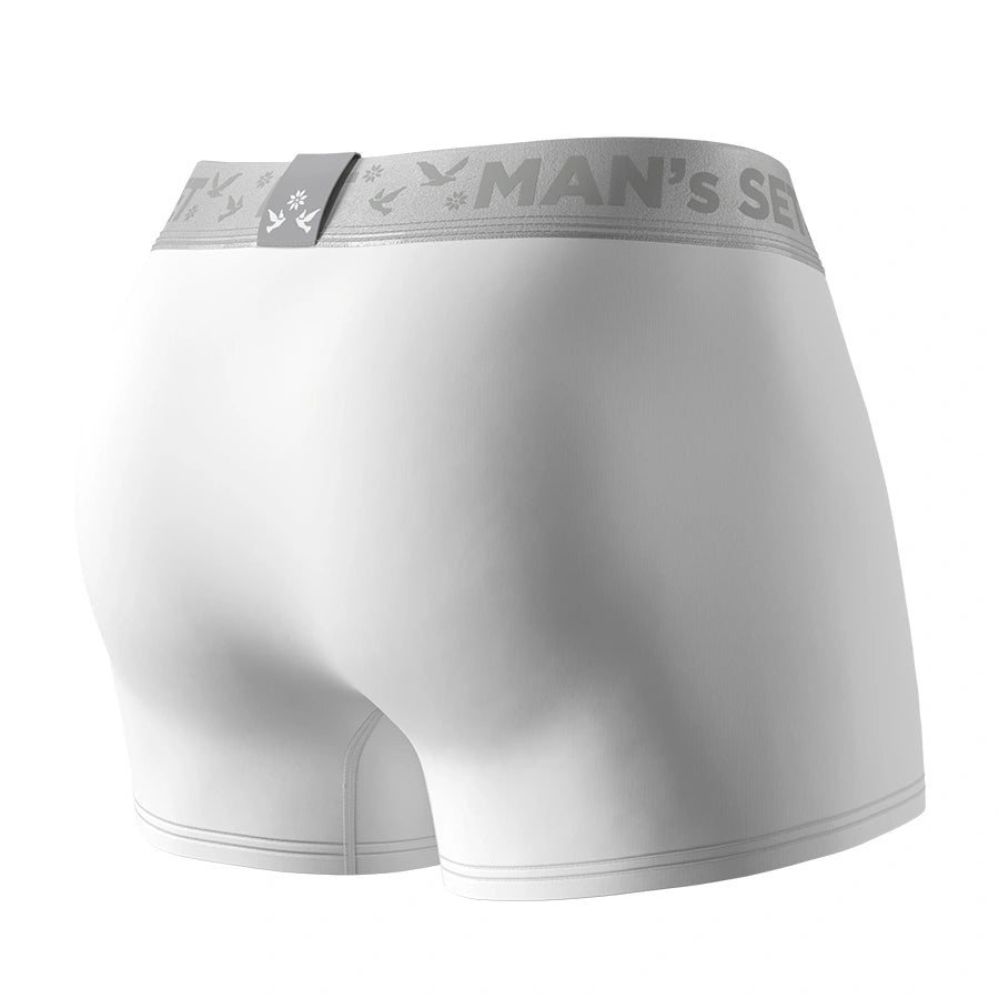 FlexFit Trunk 3.2" Open Fly, Silver Series, White