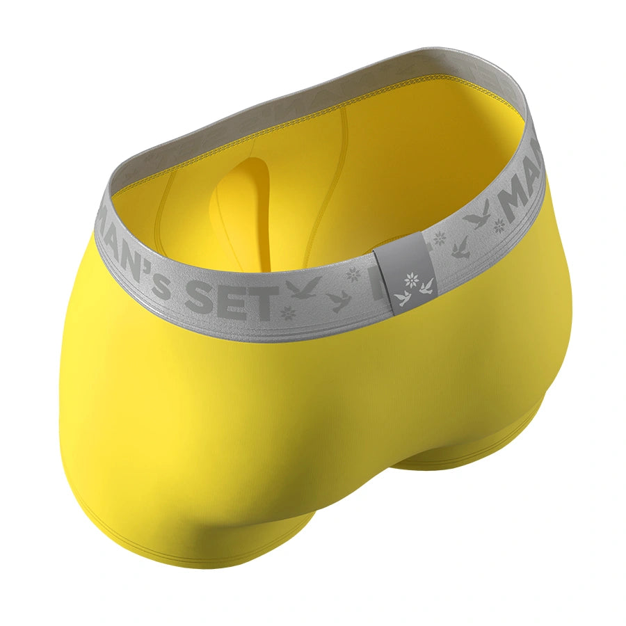 FlexFit Trunk 3.2" Open Fly, Silver Series, Yellow