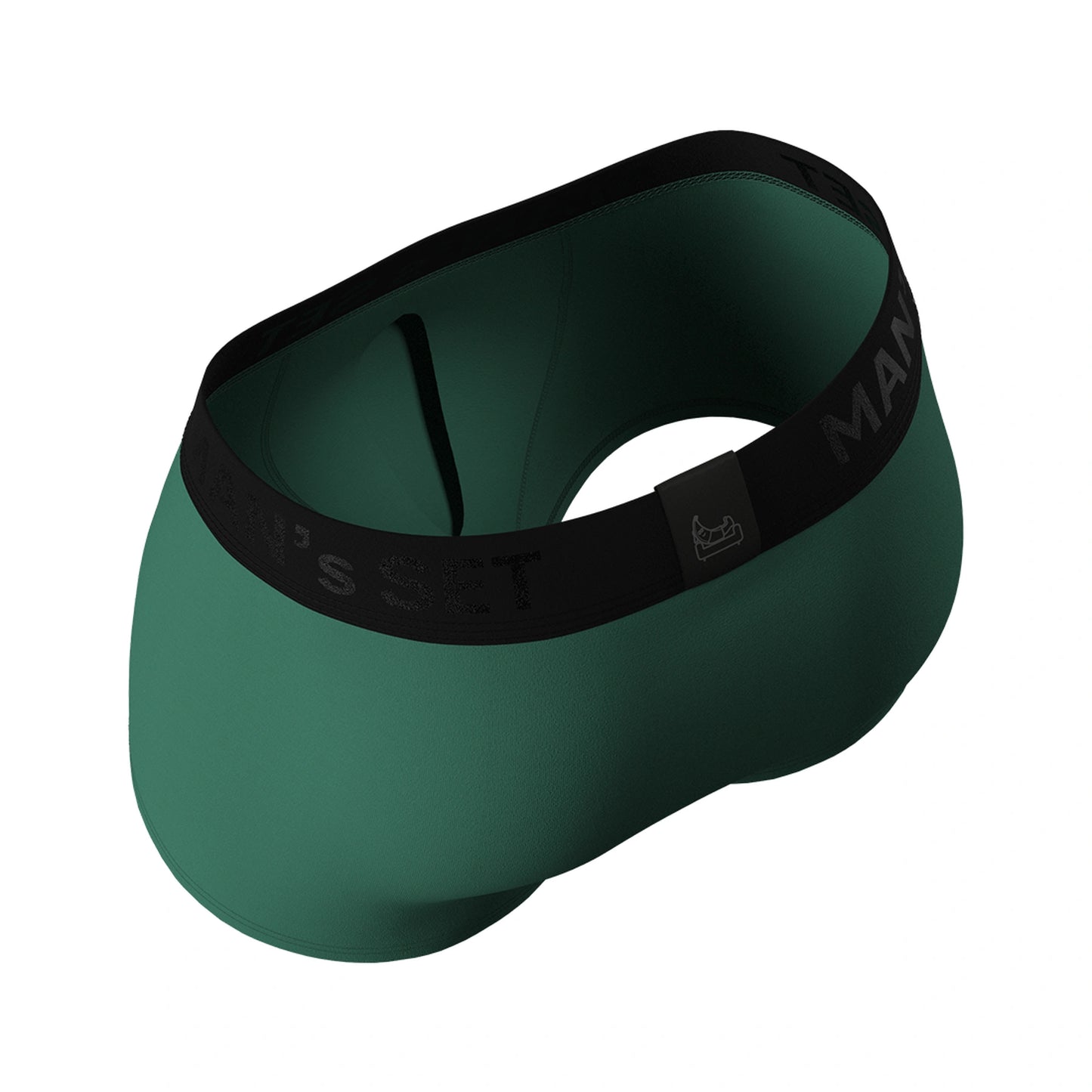 BreezeFlow Micromodal Trunks 3.6" OpenFly, Forest Green