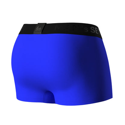 BreezeFlow Micromodal Trunks 3.6" OpenFly, Electric Blue