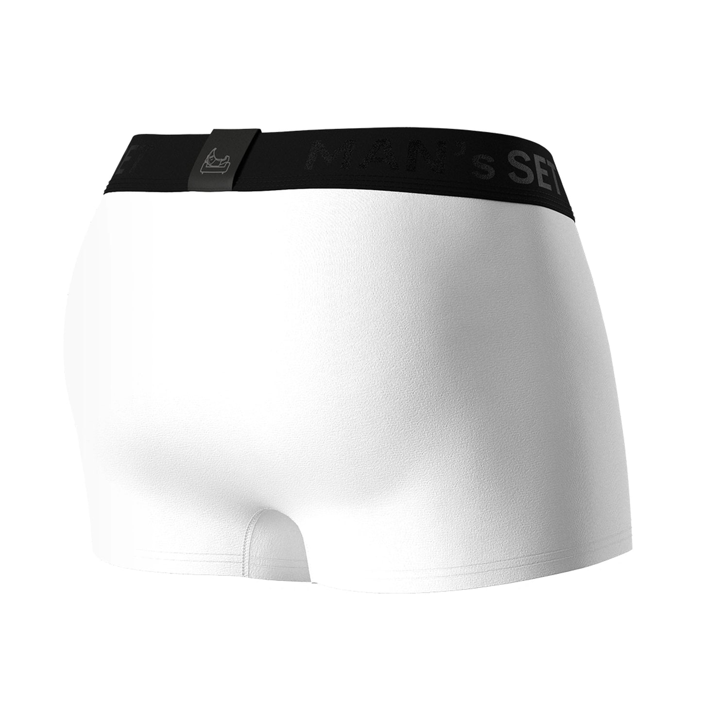 BreezeFlow Micromodal Trunks 3.6" OpenFly, White