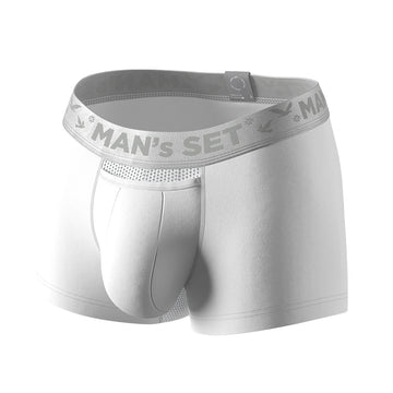 AirFlow Trunk 3.6" Open Fly, Silver Series, White