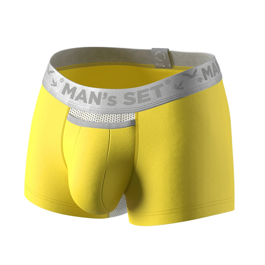 AirFlow Trunk 3.6" Open Fly, Silver Series, Yellow