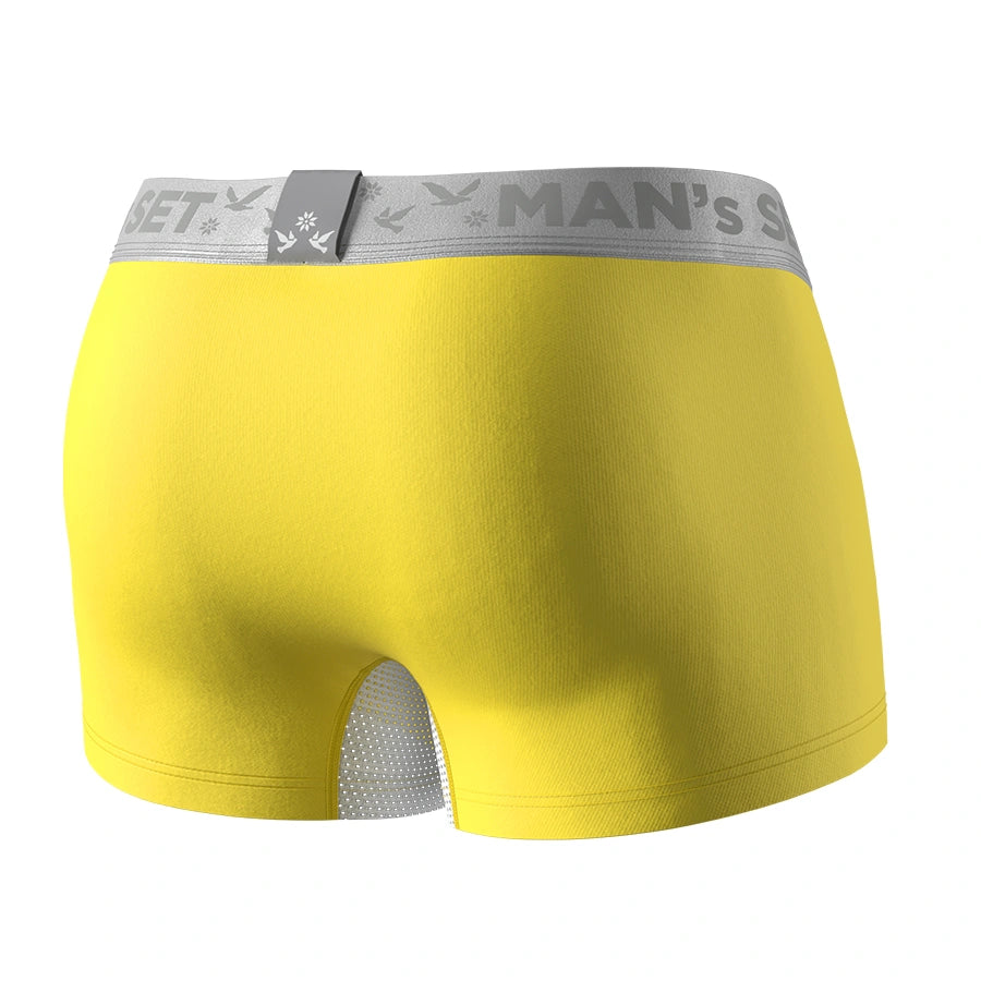 AirFlow Trunk 3.6" Open Fly, Silver Series, Yellow