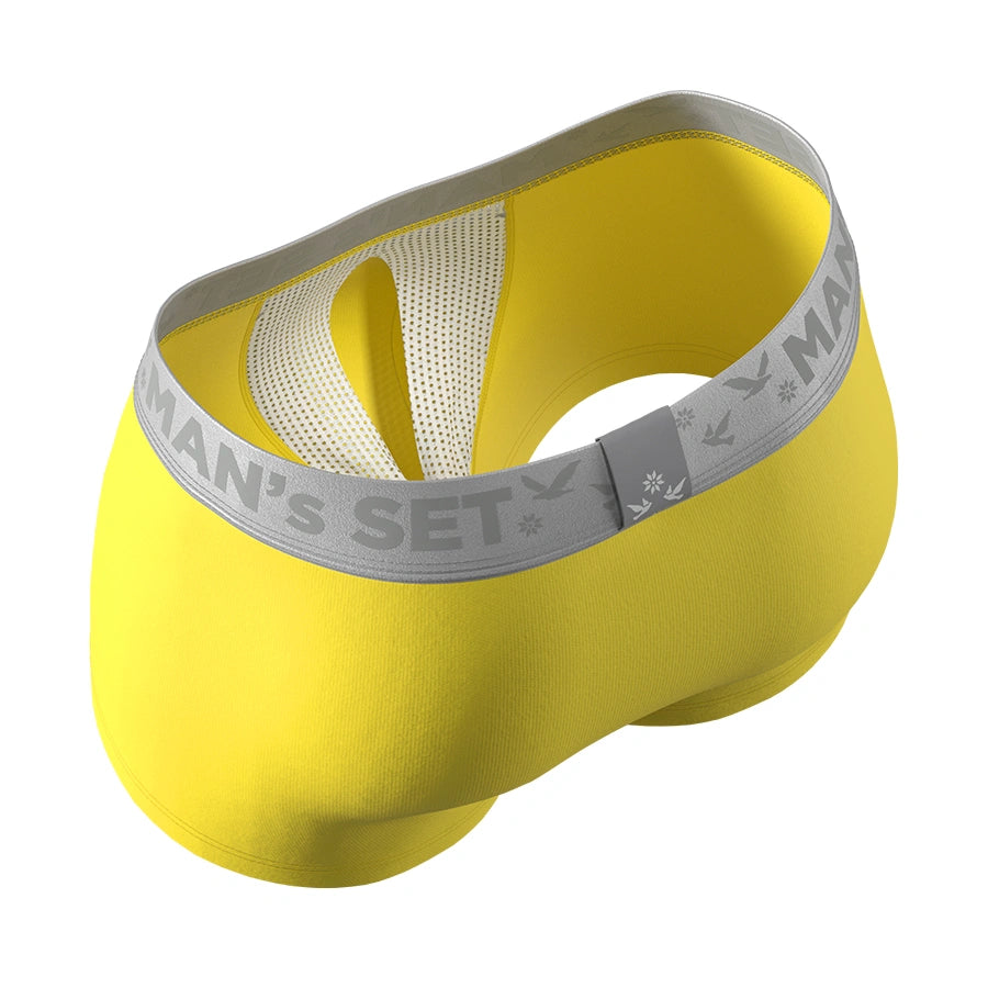 AirFlow Trunk 3.6" Open Fly, Silver Series, Yellow