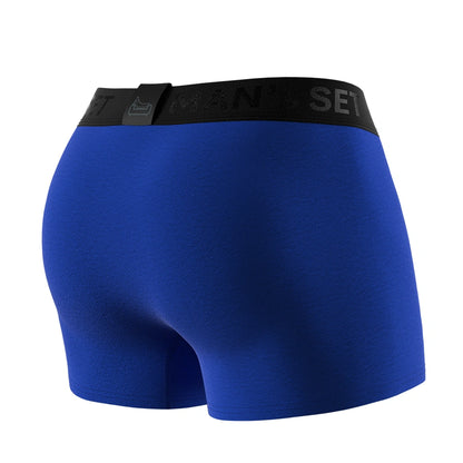 FlexFit Trunks  3.2" OpenFly, Electric Blue