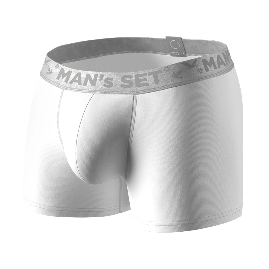 PowerStretch Trunk 3.9", Silver Series, White