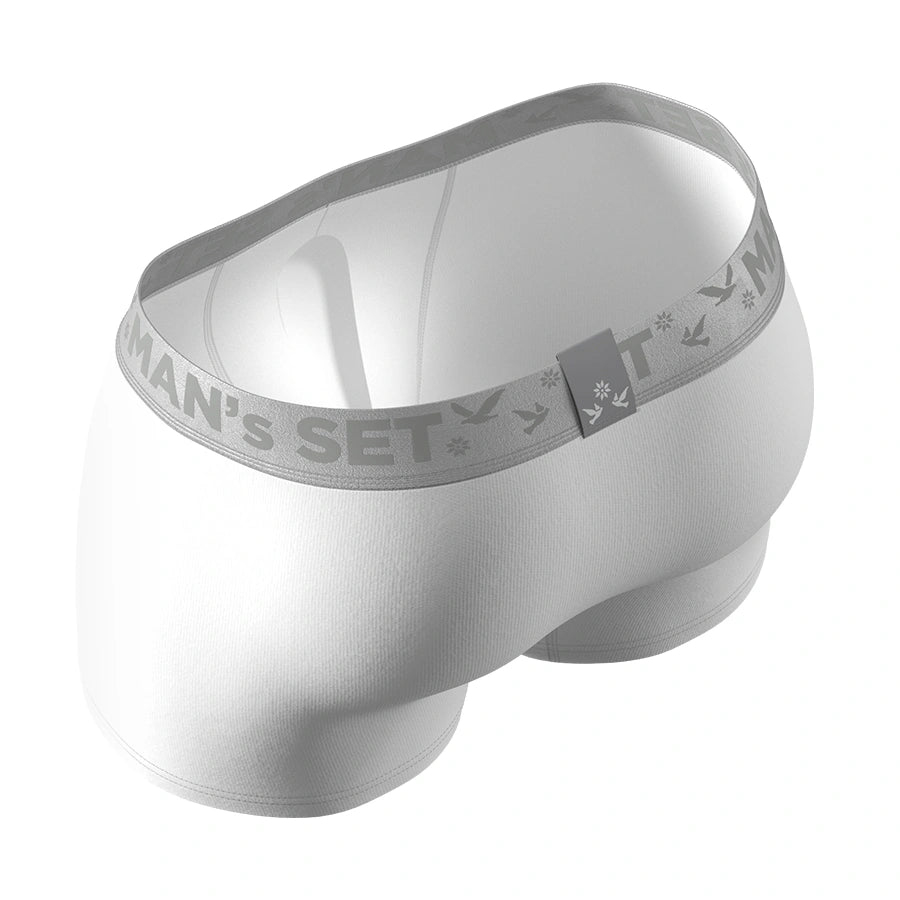 PowerStretch Trunk 3.9", Silver Series, White