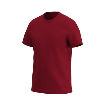 Kids Super-soft Crew Neck T-Shirt, Burgundy
