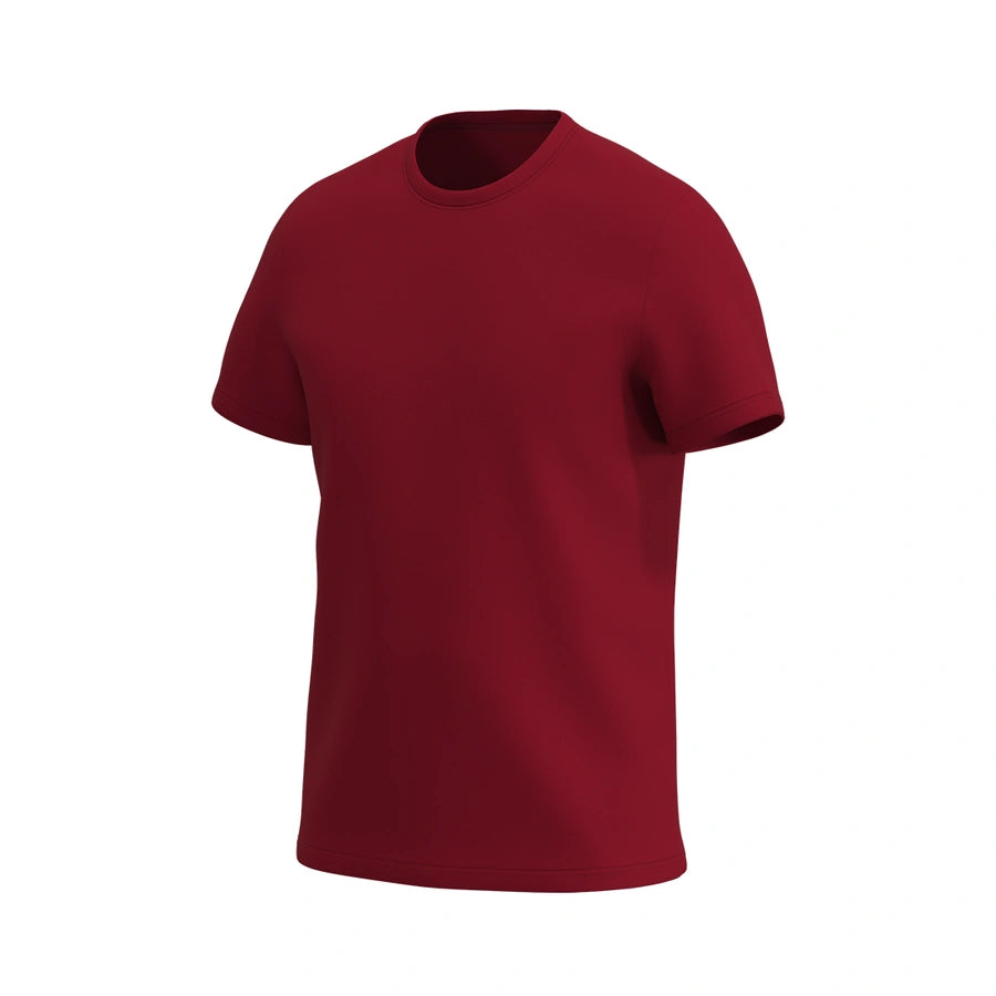 Kids Super-soft Crew Neck T-Shirt, Burgundy