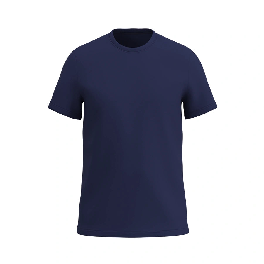 Kids Super-soft Crew Neck T-Shirt, Navy