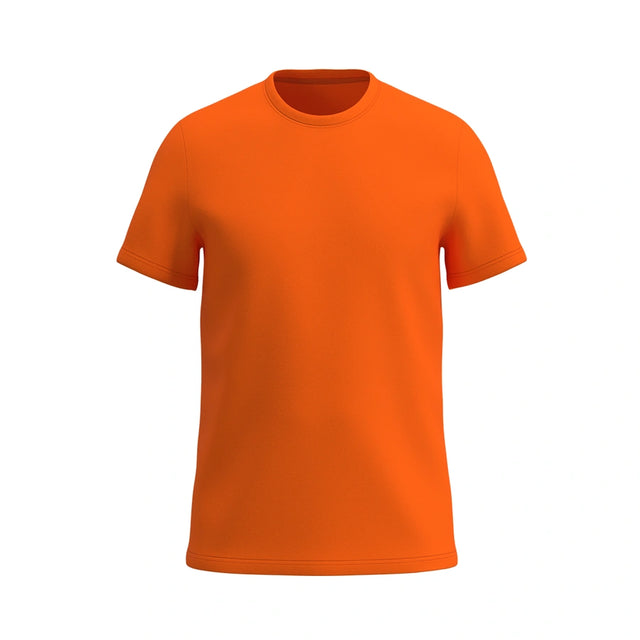 Kids Super-soft Crew Neck T-Shirt, Orange