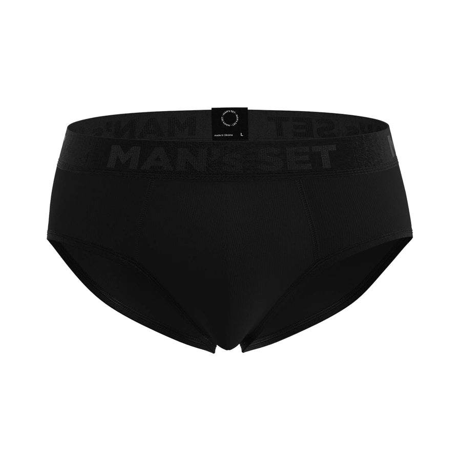 UltraSoft Kids Brief 2.8", Black