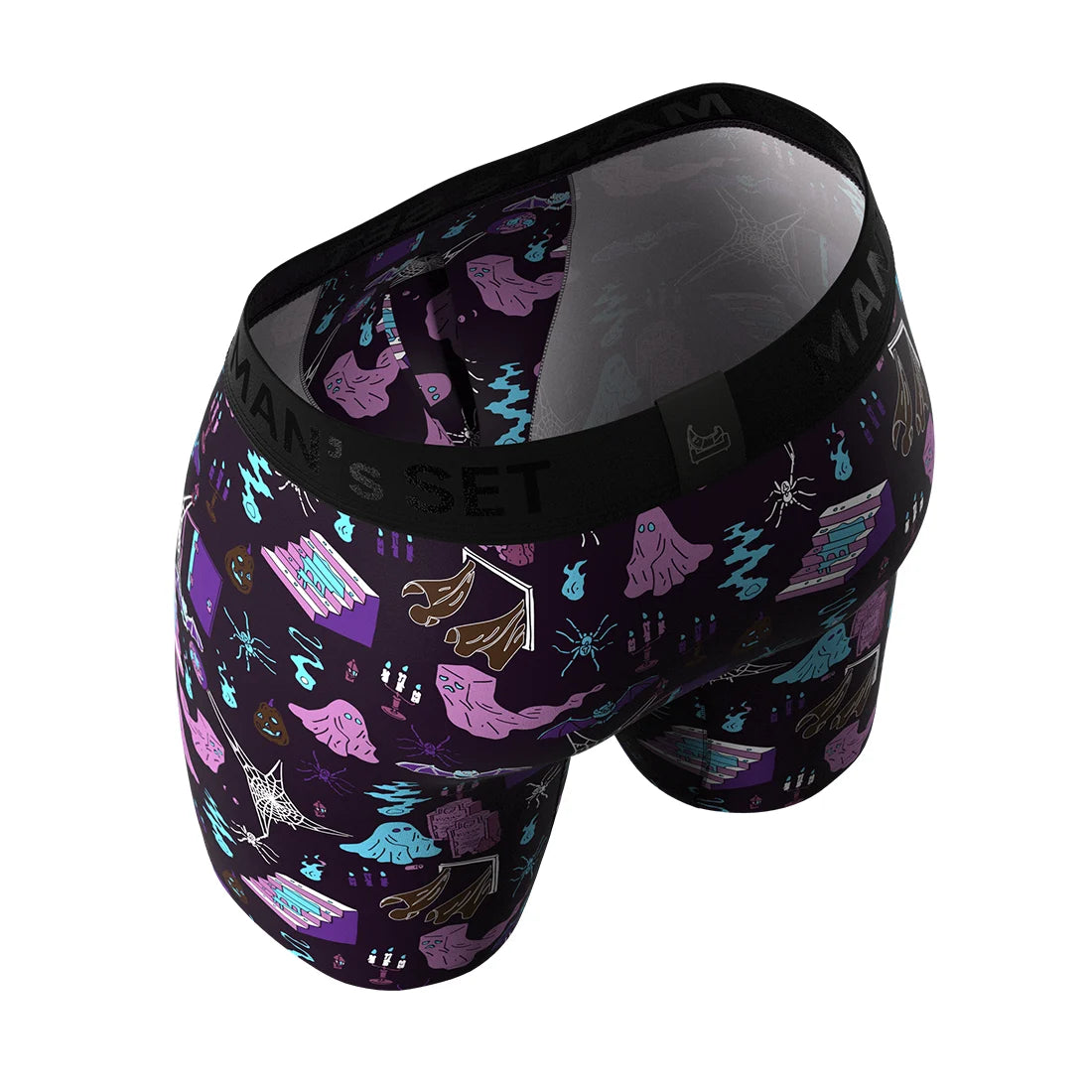 UltraSoft  Boxer Briefs 7.6" OpenFly, Midnight Haunt