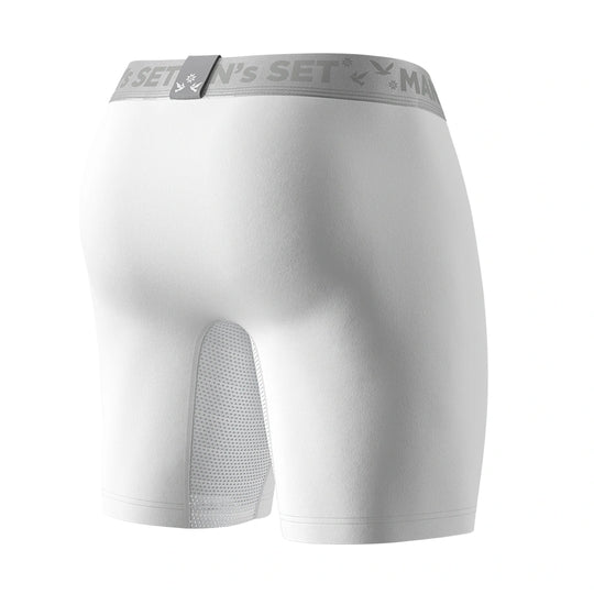 Luftstromboxer Brief 7.6 "Openfly, schwarz