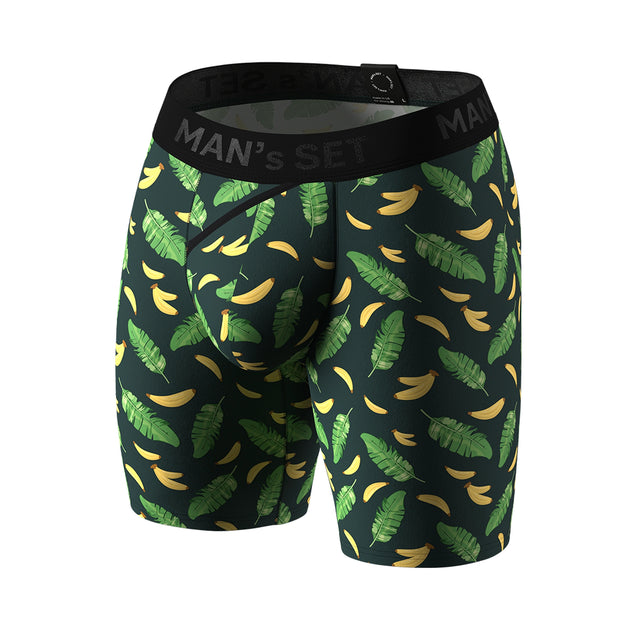 UltraSoft  Boxer Brief 7.6" OpenFly, Tropical Vibes