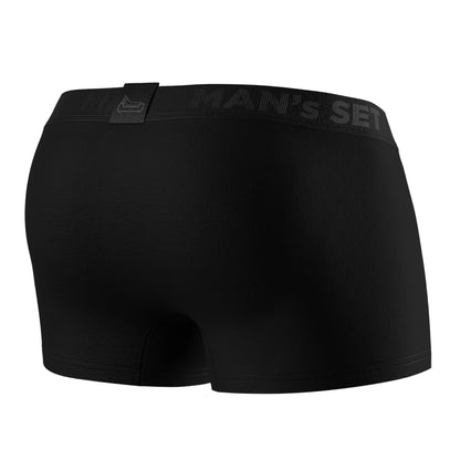 UltraSoft Trunks 3.6" OpenFly, Black