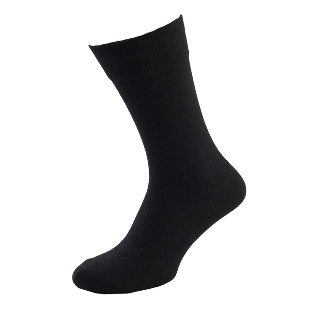 Crew Sock Winter Merino Wool, Black