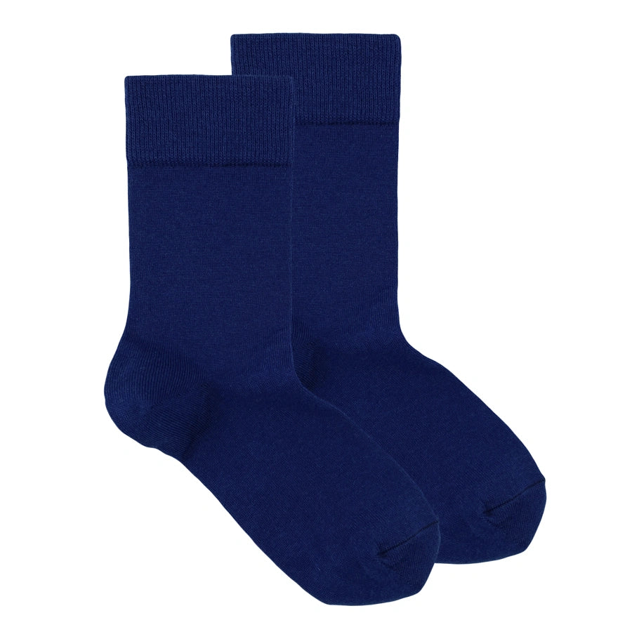 Chaussettes d'hiver en laine mérinos, marine