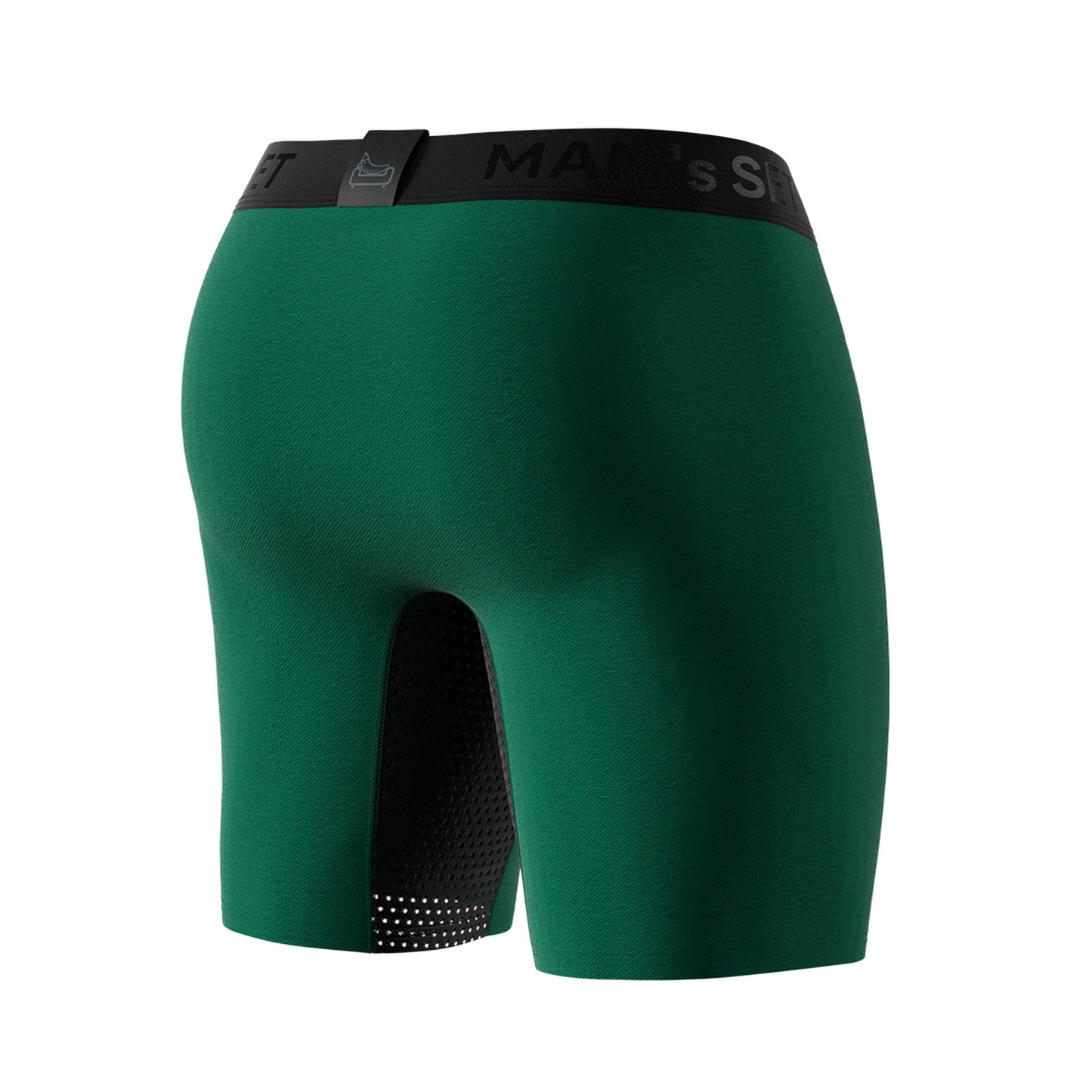 AirFlow Boxer Briefs 7.6" OpenFly, Forest Green