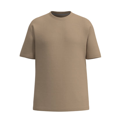 Premium Heavy Cotton Oversized T-Shirt, Cappuccino