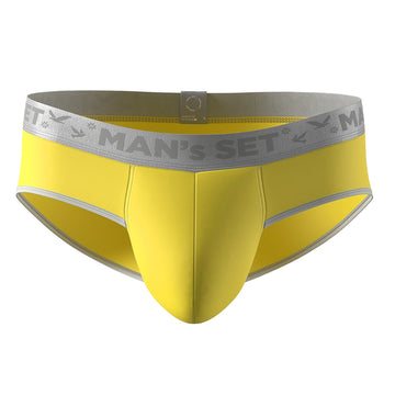 PowerStretch Brief Open Fly, Silver Series, Yellow