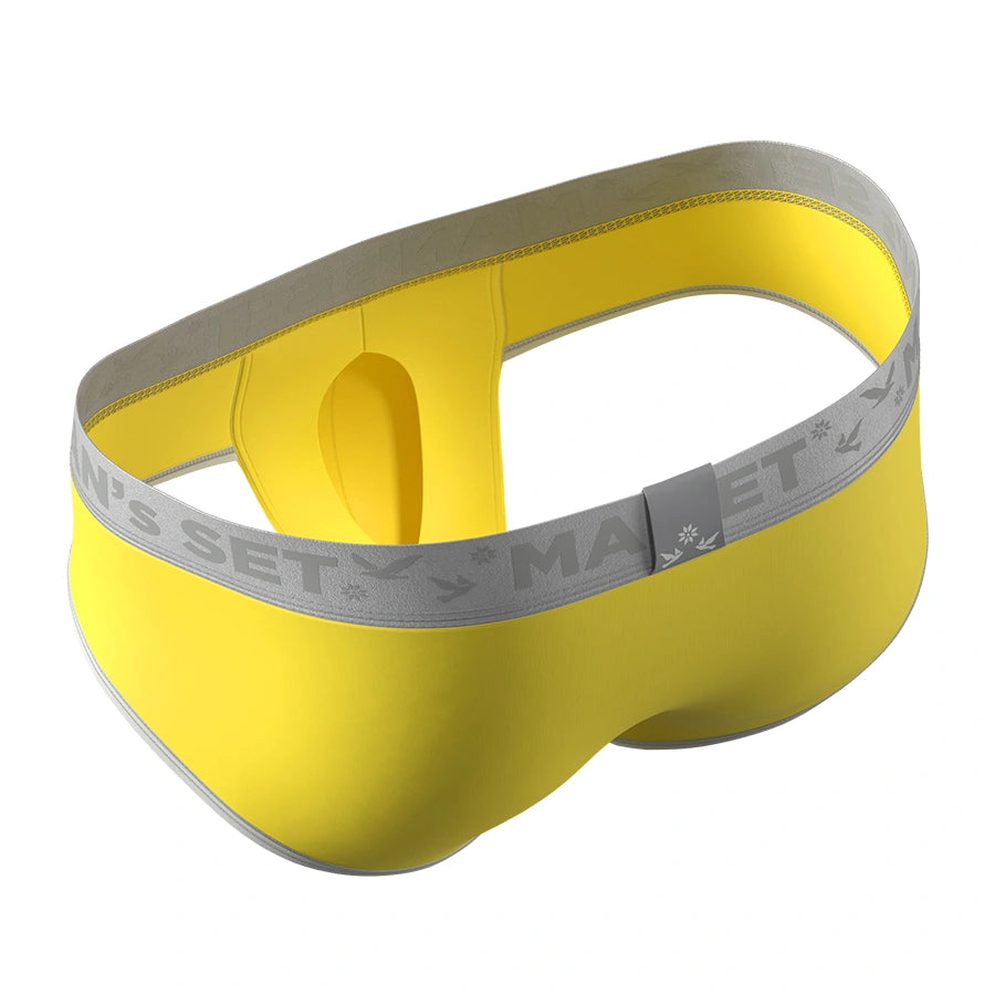 PowerStretch Brief Open Fly, Silver Series, Yellow