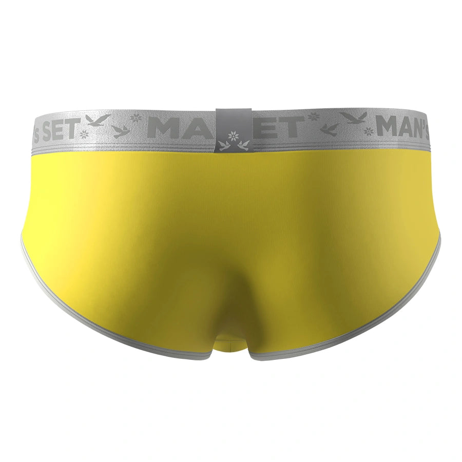 PowerStretch Brief Open Fly, Silver Series, Yellow