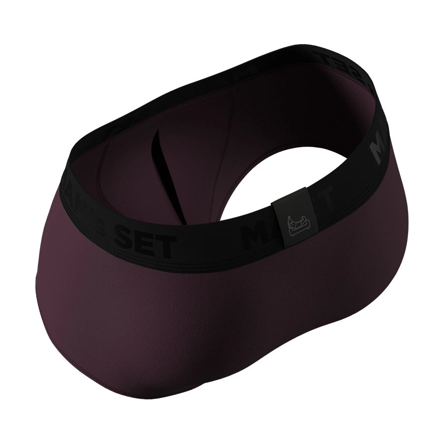 Sport Trunk, w/fly, Plum