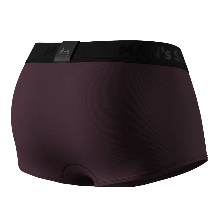 Sport Trunk, w/fly, Plum